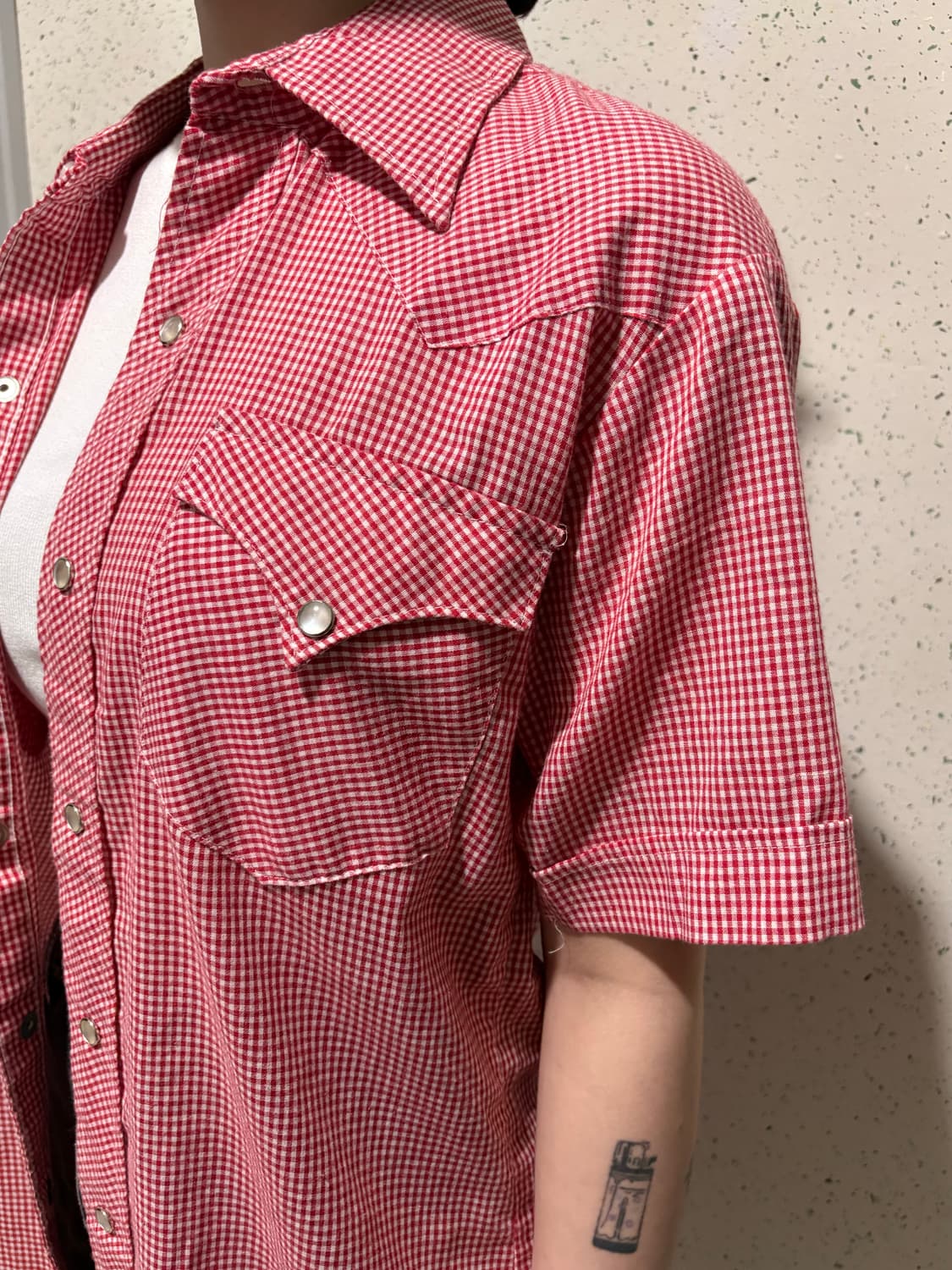 HBARC 렌치웨어 70‘s 롱테일 셔츠  상품이미지2