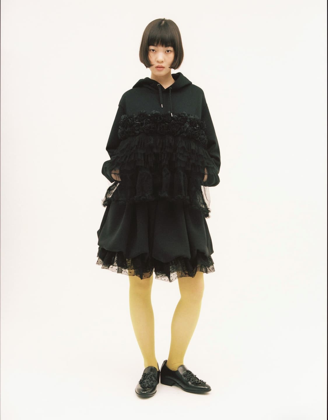 생긴스튜디오 로즈 심포니 후디 레드 상품이미지1