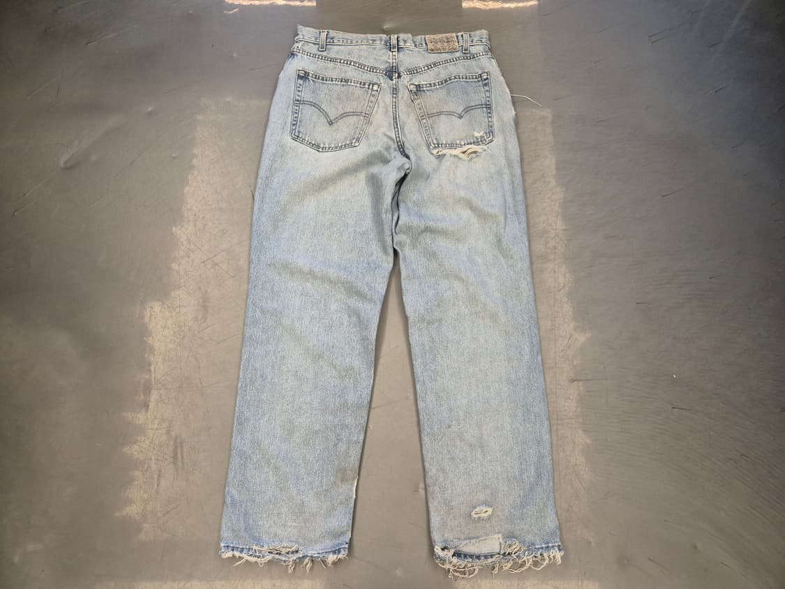 90s 리바이스 실버탭 배기 디스트레스드 팬츠 상품이미지2