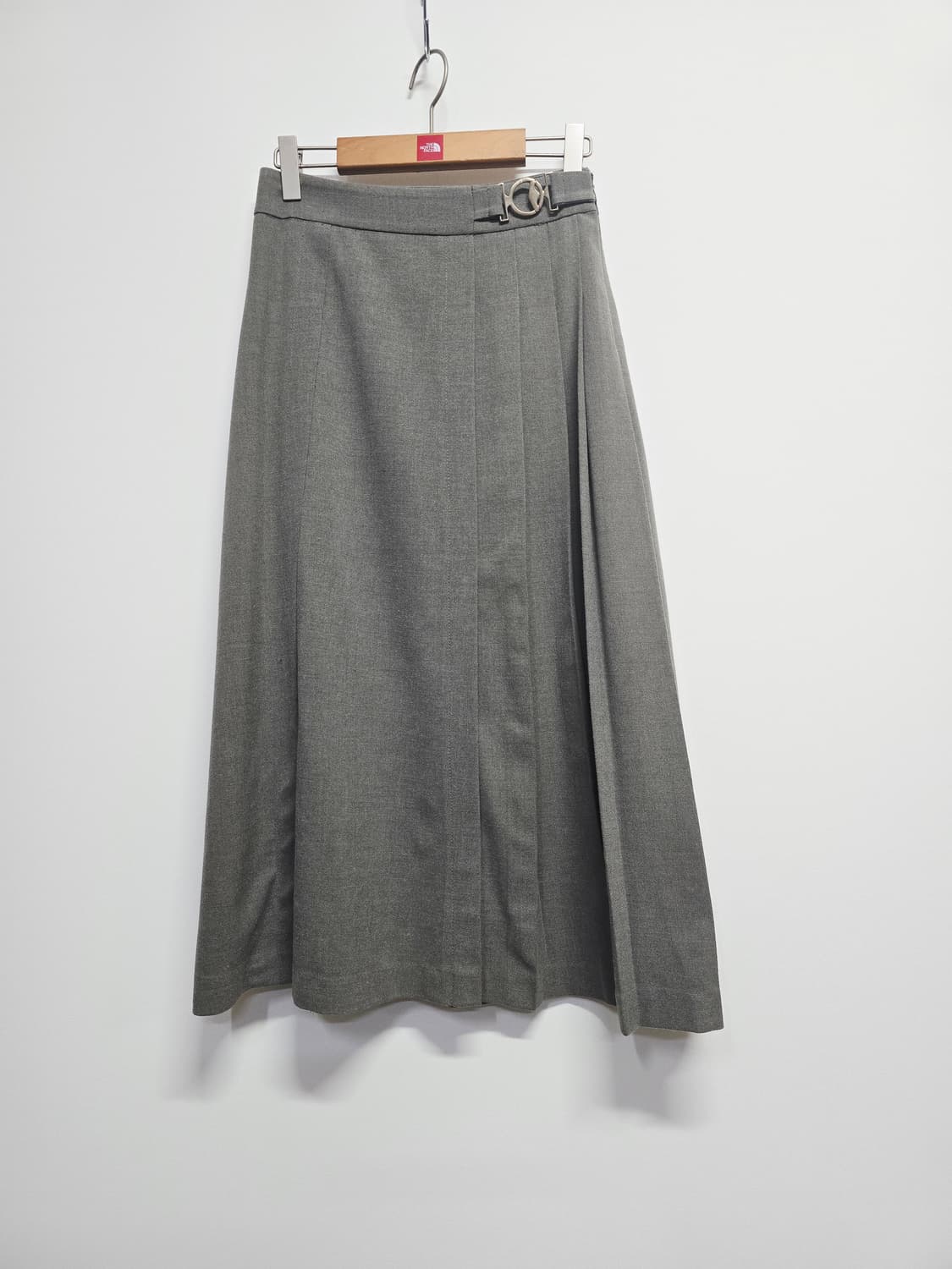 ENC 페라가모 스타일 그레이  스커트 상품이미지1