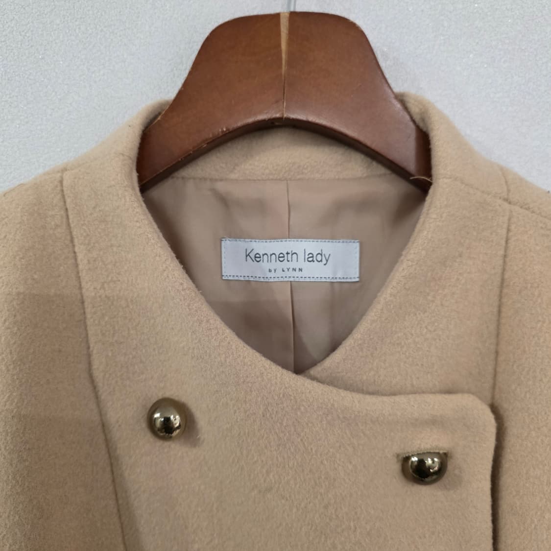 Kenneth Lady 더블 버튼 코트 38사이즈 상품이미지6
