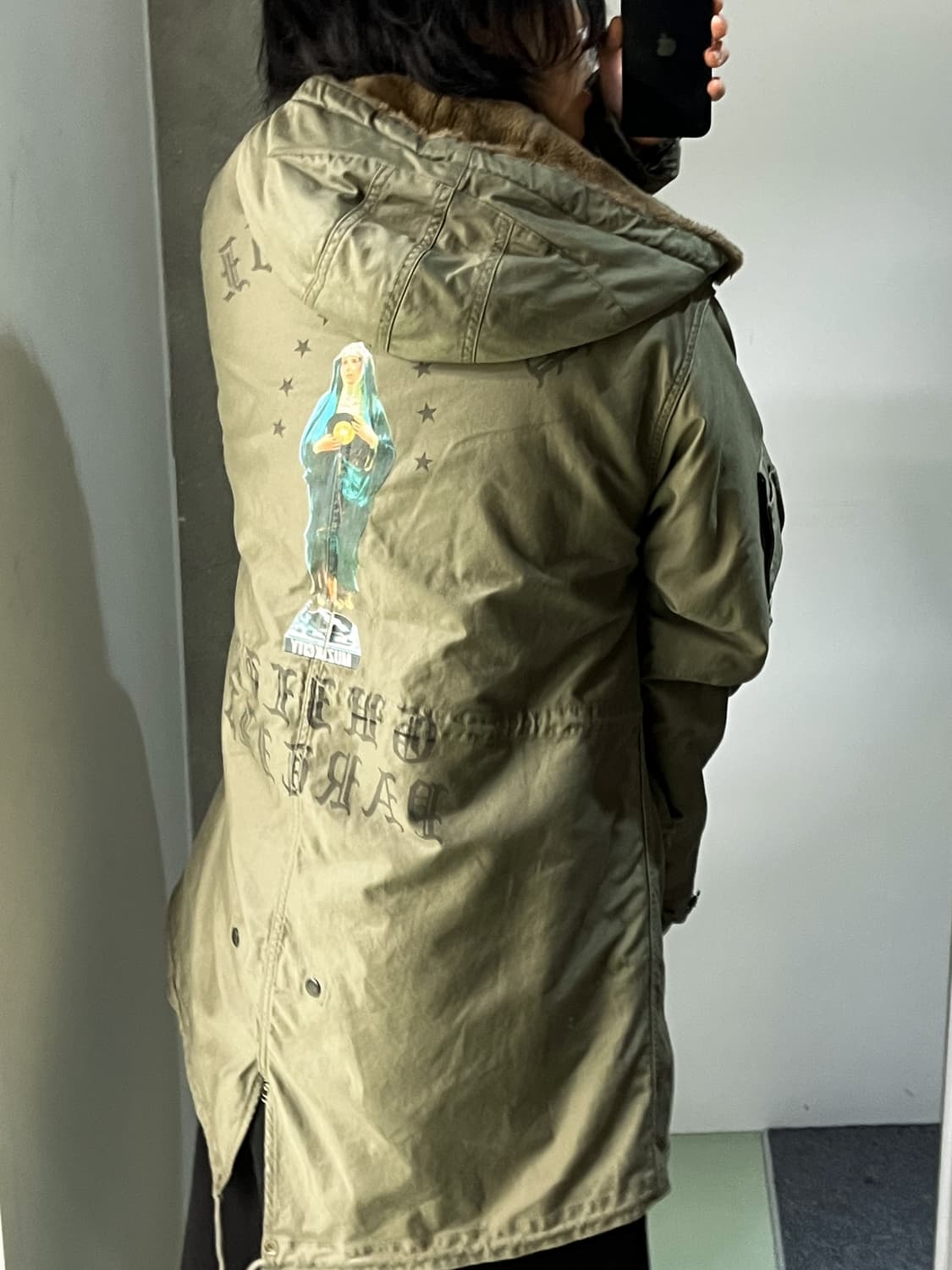 와코마리아 15fw m-1948 모드 파카 상품이미지4