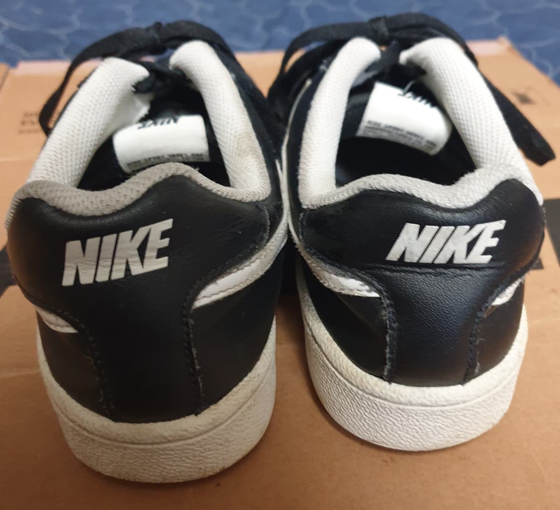 나이키 코트 로얄 레더 스니커즈 검횐 (255) 상품이미지4