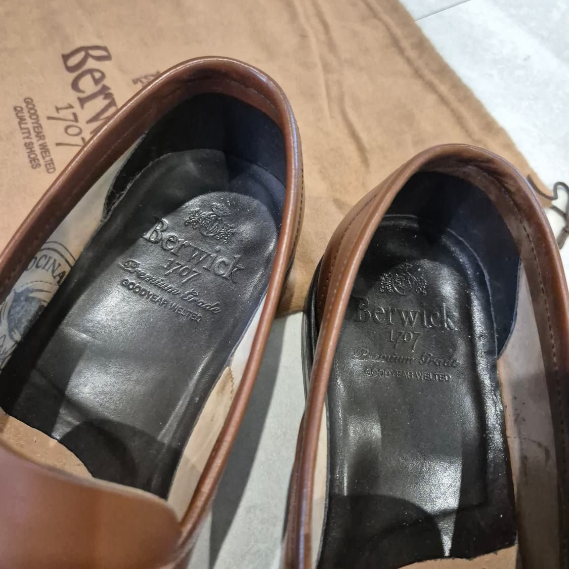 [버윅] 브라운 로퍼 8사이즈(265)  상품이미지4