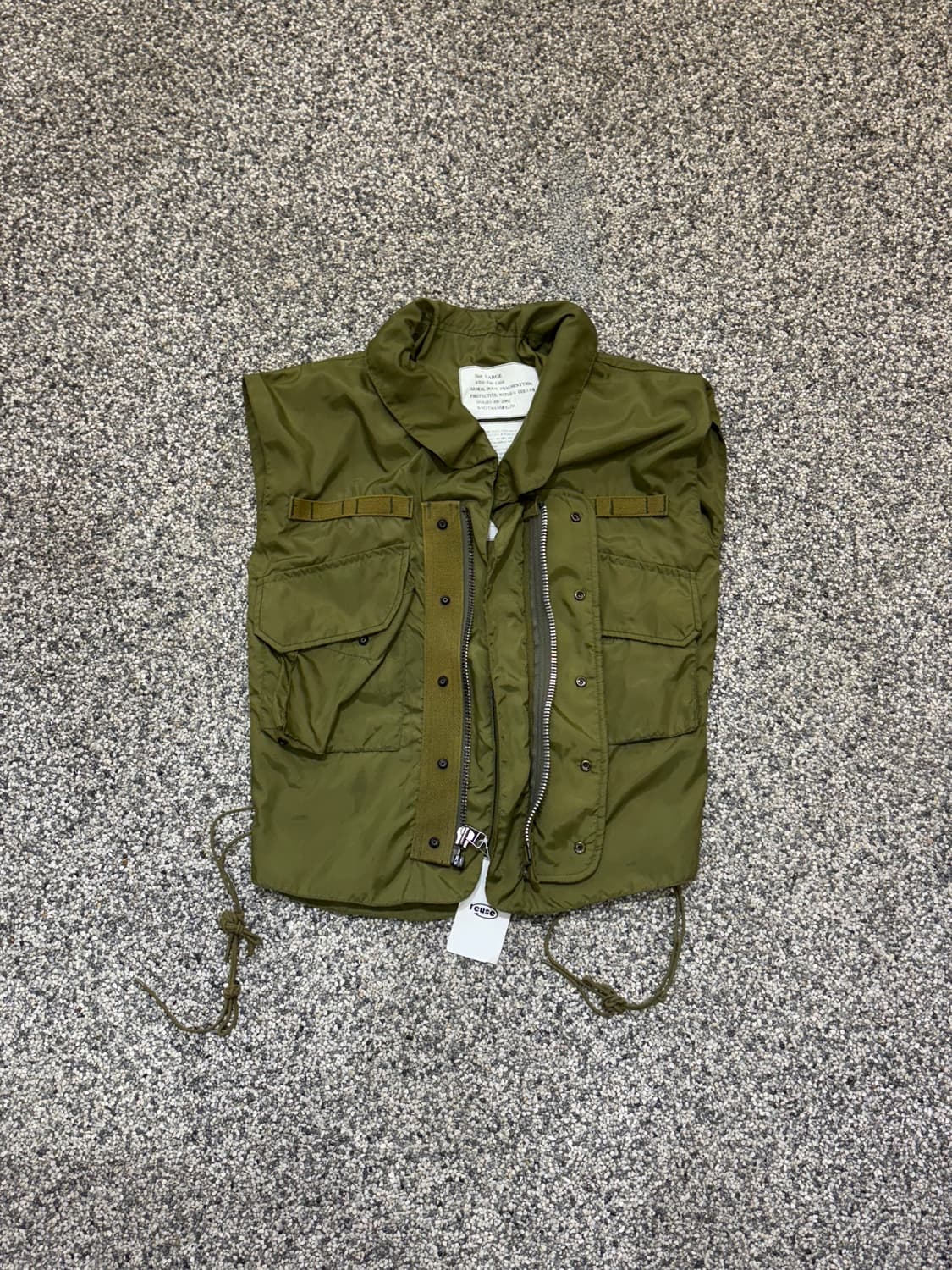 U.S.A ARMY 60s 오리지널 밀리터리 베스트* 상품이미지2