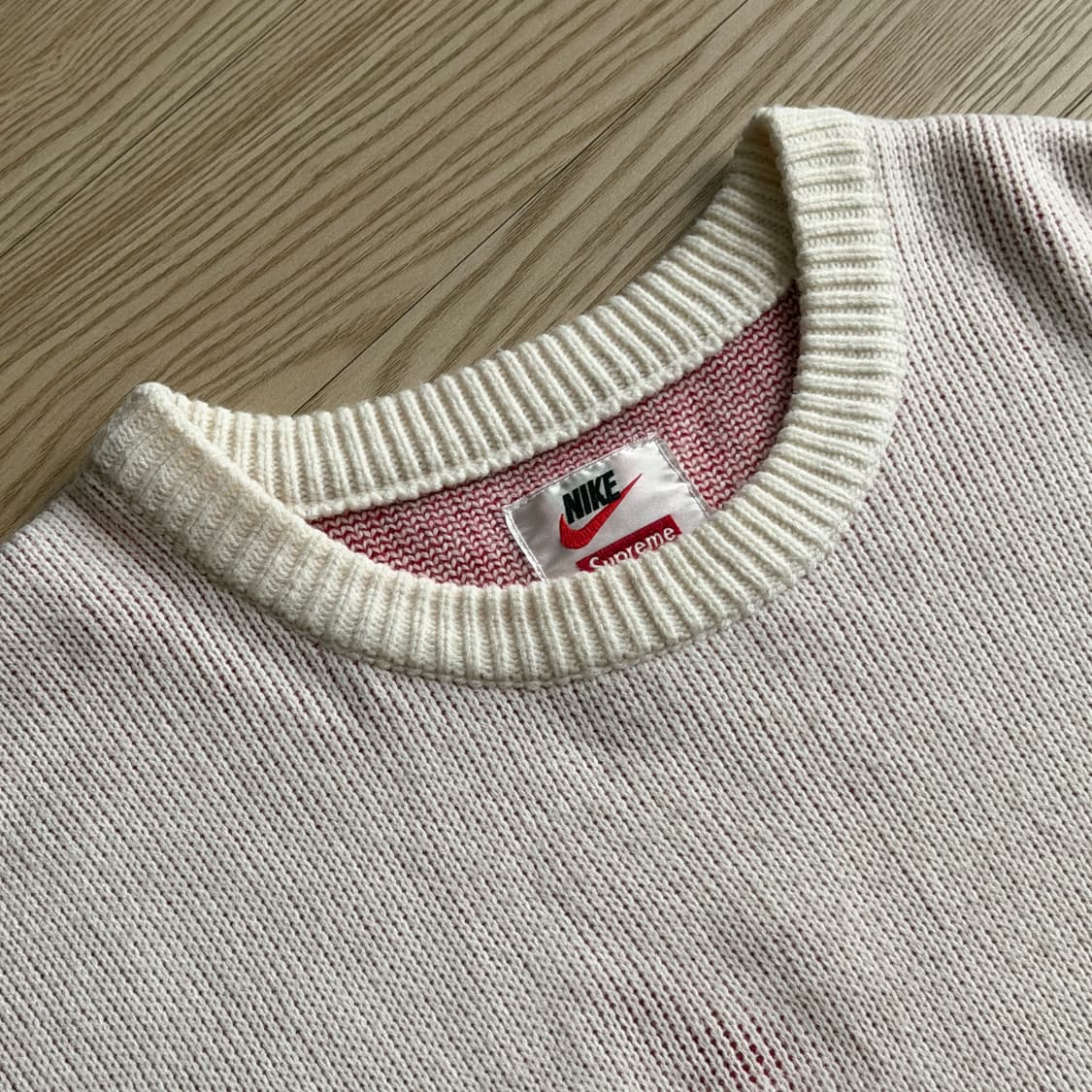 슈프림X나이키 니트 XL 판매 상품이미지3