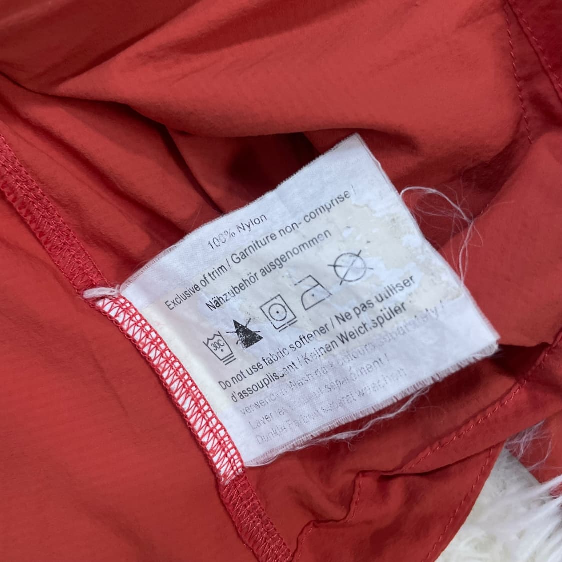 아크테릭스 테크 바람막이 자켓 오렌지 상품이미지5