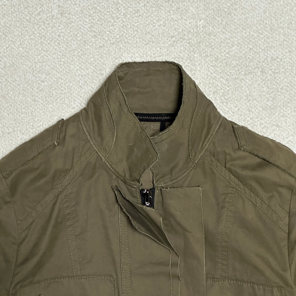 오브제 강진영 밀리터리 야상 자켓 상품이미지5