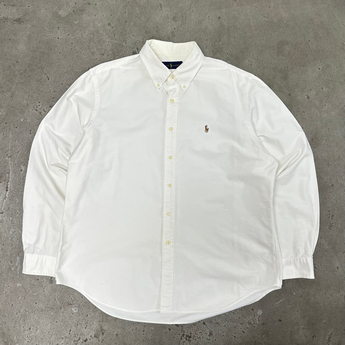 폴로 화이트 셔츠[1593] 상품이미지1
