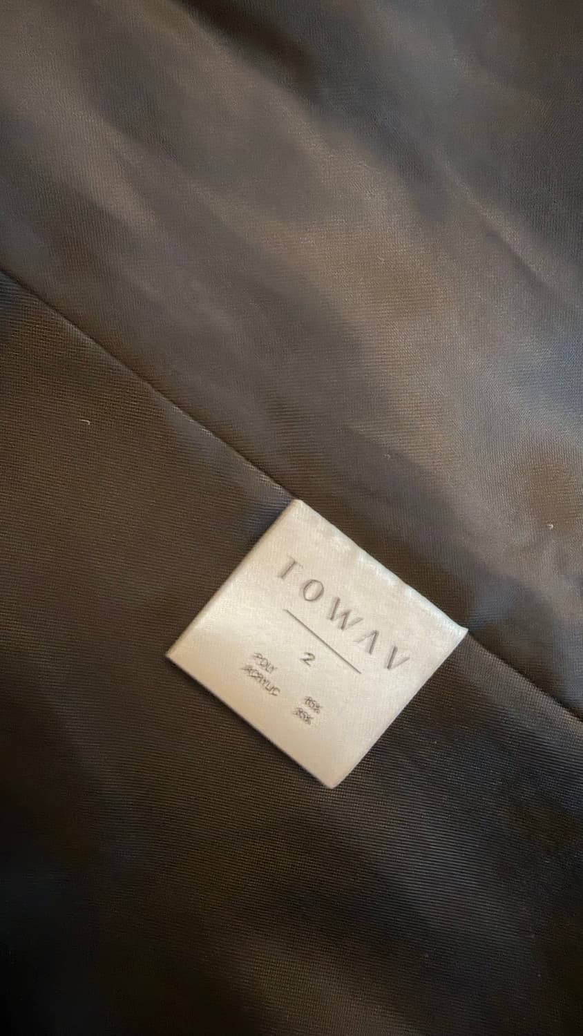 towav 트위드자켓 사이즈2 상품이미지4