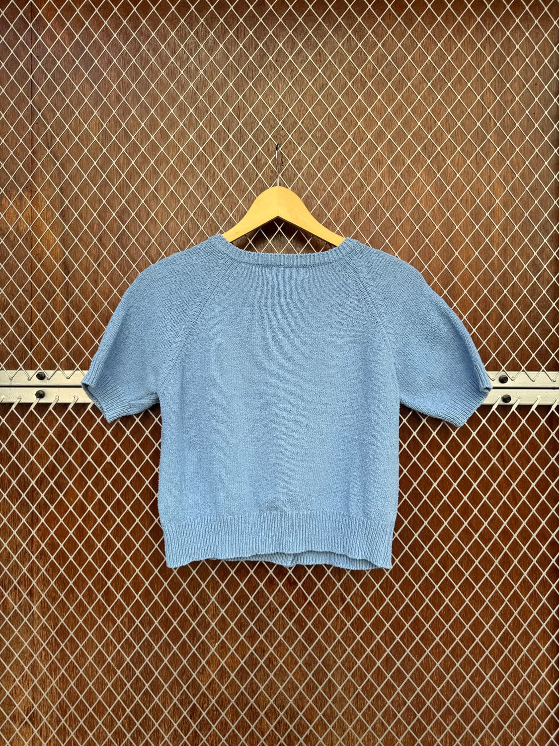 틸아이다이 로지 하프 슬리브 가디건 라운드 반팔 니트 F 상품이미지10