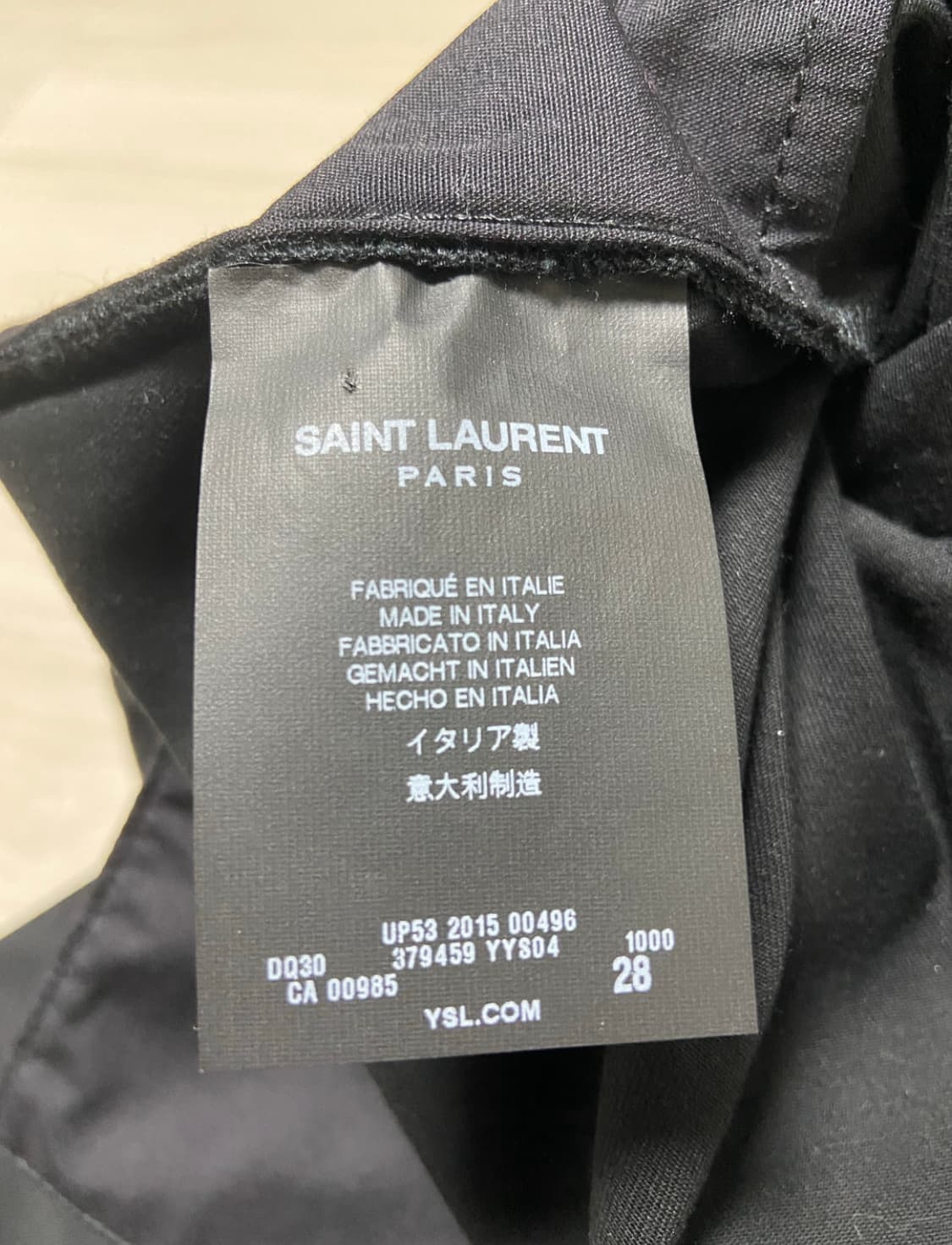 28 Saint Laurent 트라우저 팬츠 진 상품이미지5