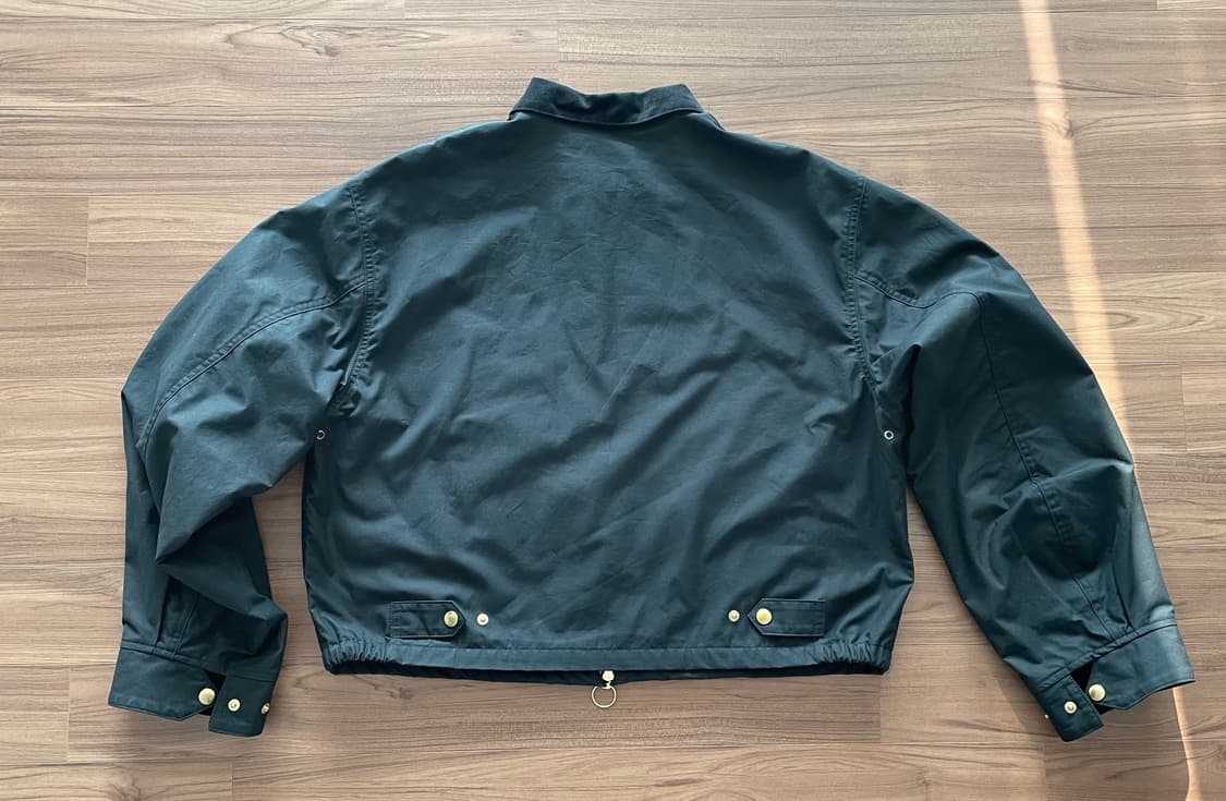 kapital 캐피탈 오일 코팅 드리즐러 블랙 4 상품이미지5