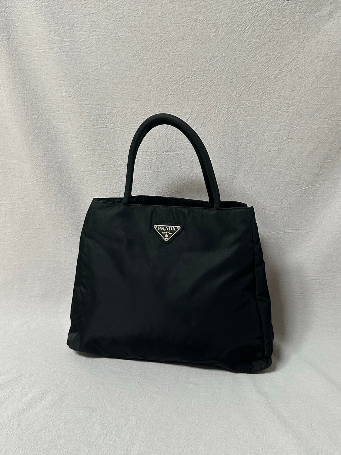 프라다 블랙 토트백 + 개런티카드 나일론 포코노 상품이미지3