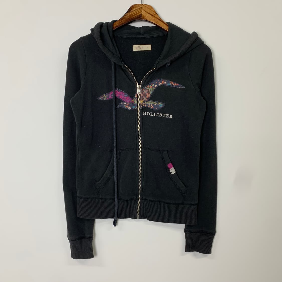 홀리스터 y2k 와투케 블랙 후드집업 3.5 상품이미지2