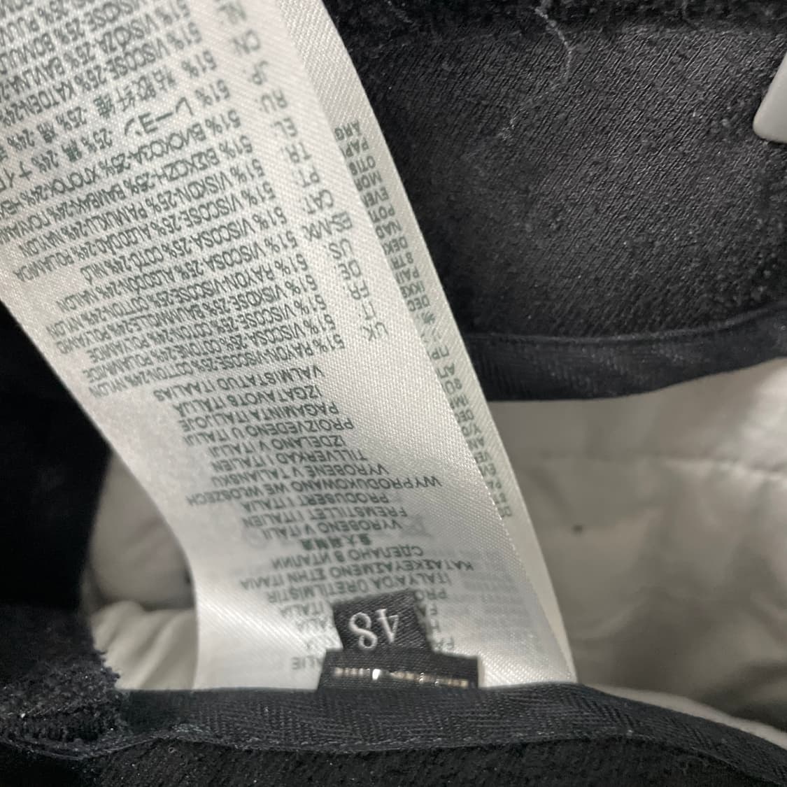 디젤 블랙 팬츠 48 상품이미지8