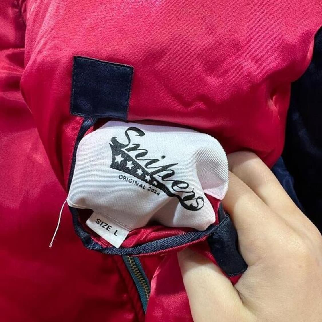 Shriners 제팬 리버시블 자수 새틴 스카쟌 (L) 상품이미지8