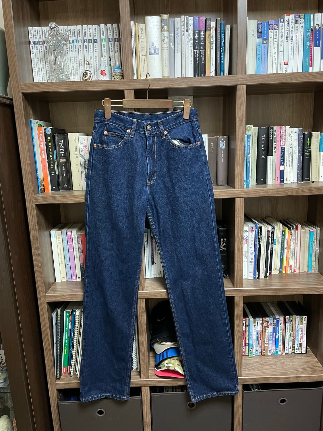 (28-9) 00s 리바이스220 오렌지탭 데님팬츠 상품이미지3