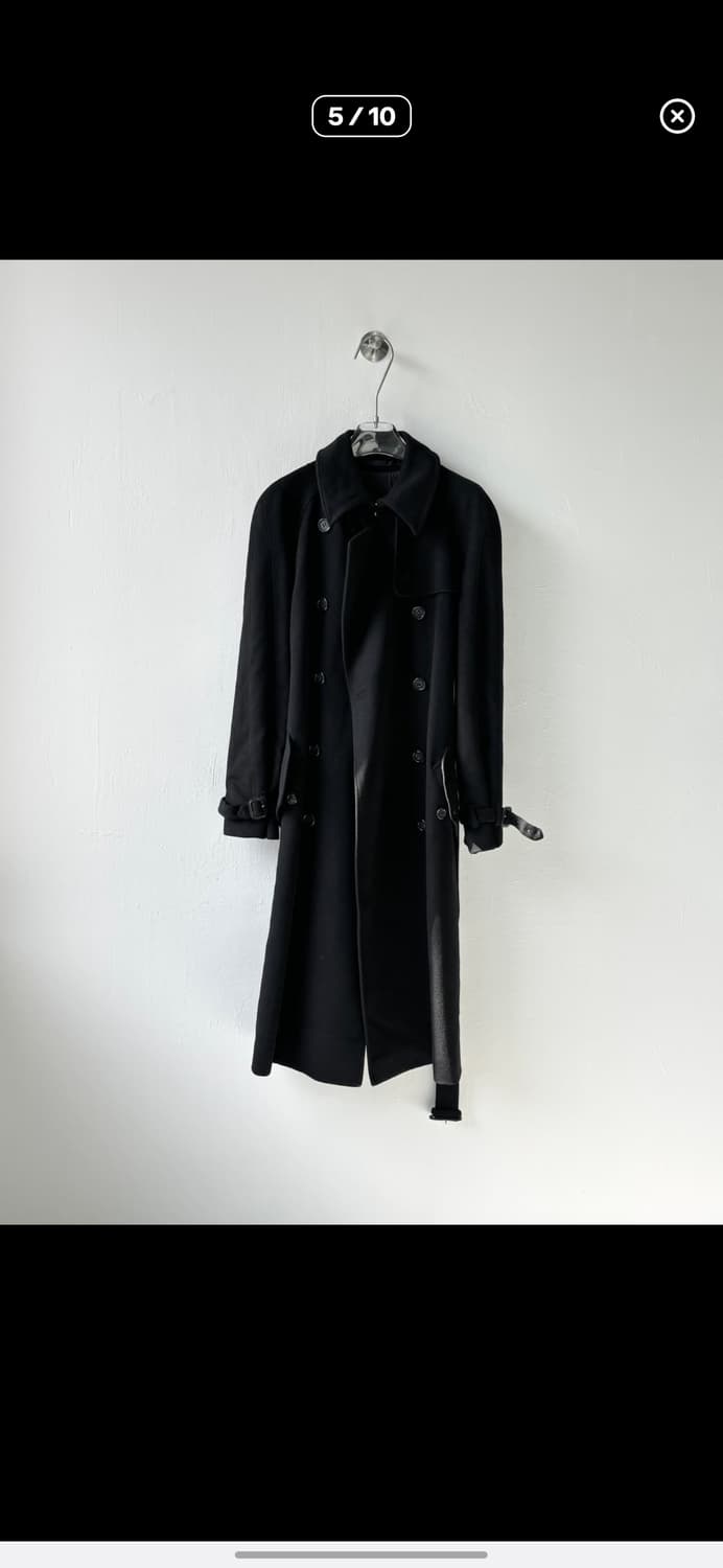 버버리 캐시미어 트렌치 코트 (m) 상품이미지2