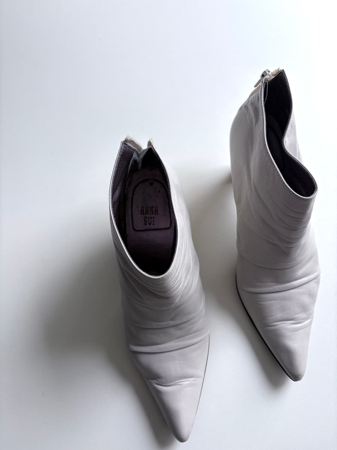 안나수이 앵클 드레이프 부츠 상품이미지5