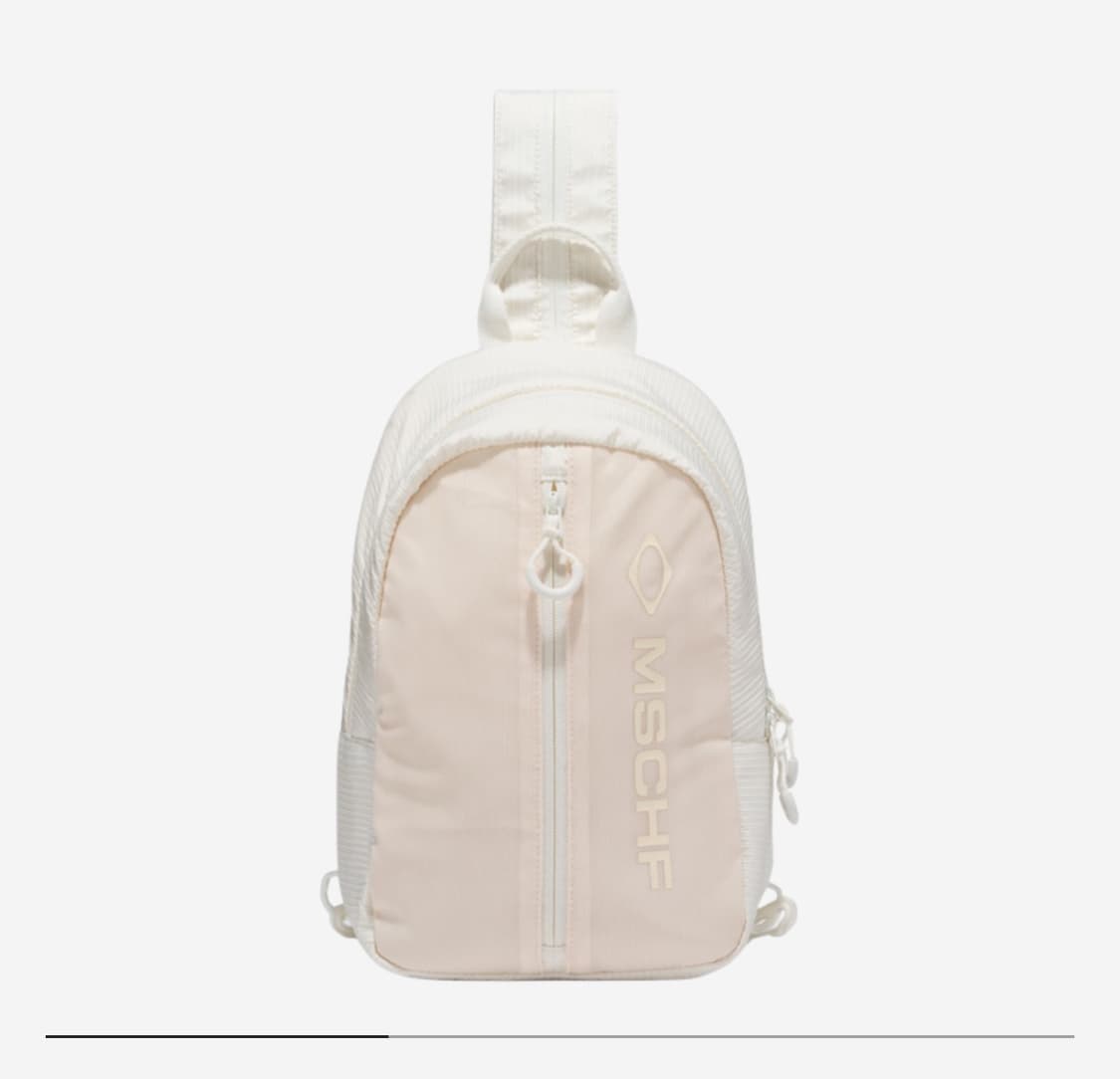 Mischief 2Way Mesh Sling Bag Cream 상품이미지1