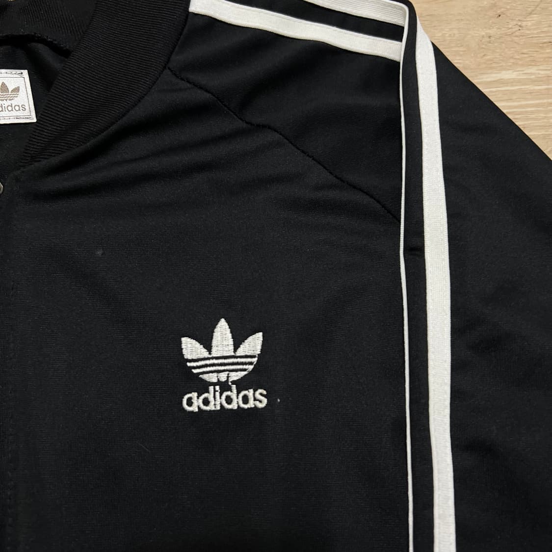 아디다스 여성 트레포일 사이드라인 져지 트랙탑 자켓 [블랙] M/95 상품이미지4