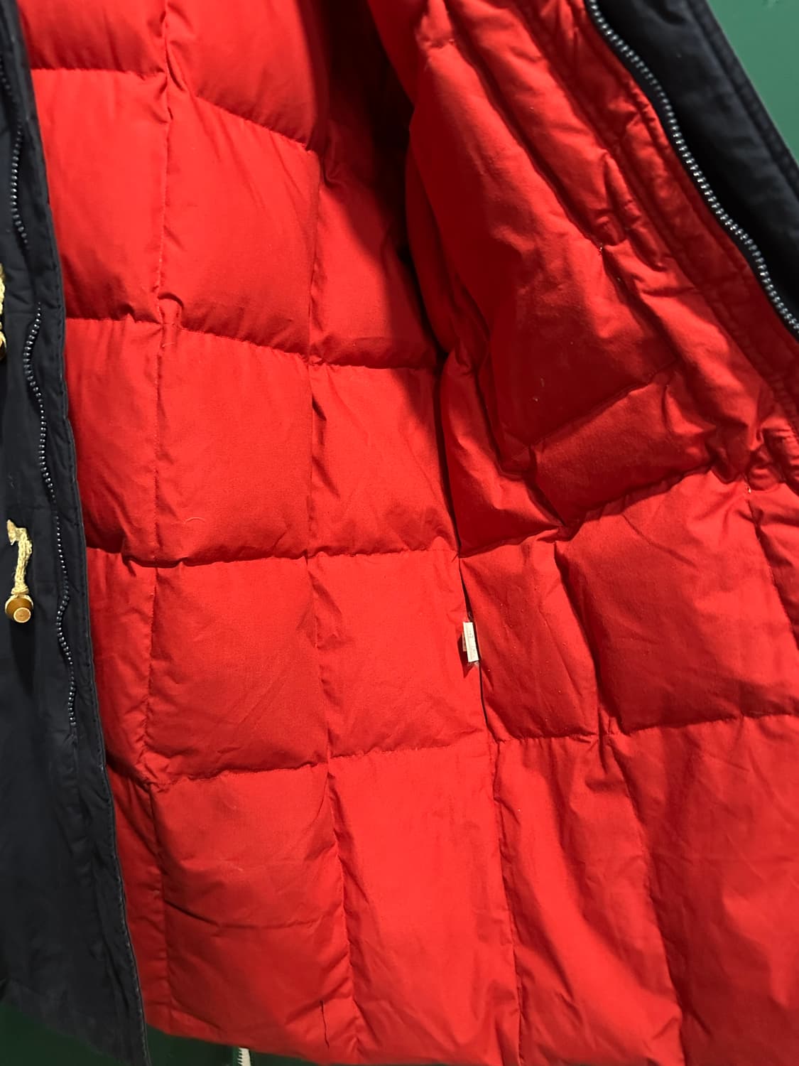 빈폴 떡볶이패딩 네이비 110 상품이미지7