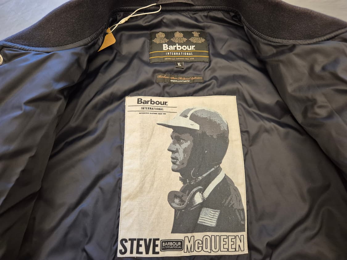 바버인터내셔널 스티브맥퀸 퀼팅 봄버 상품이미지6