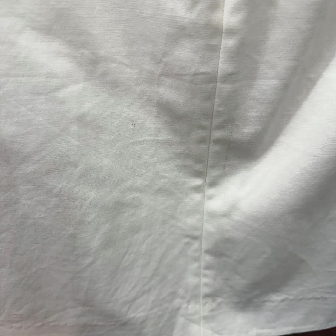 셀린느 미디 플리츠 스커트 지퍼 클로징 더블 포켓 디테일 A라인 화이트 상품이미지9