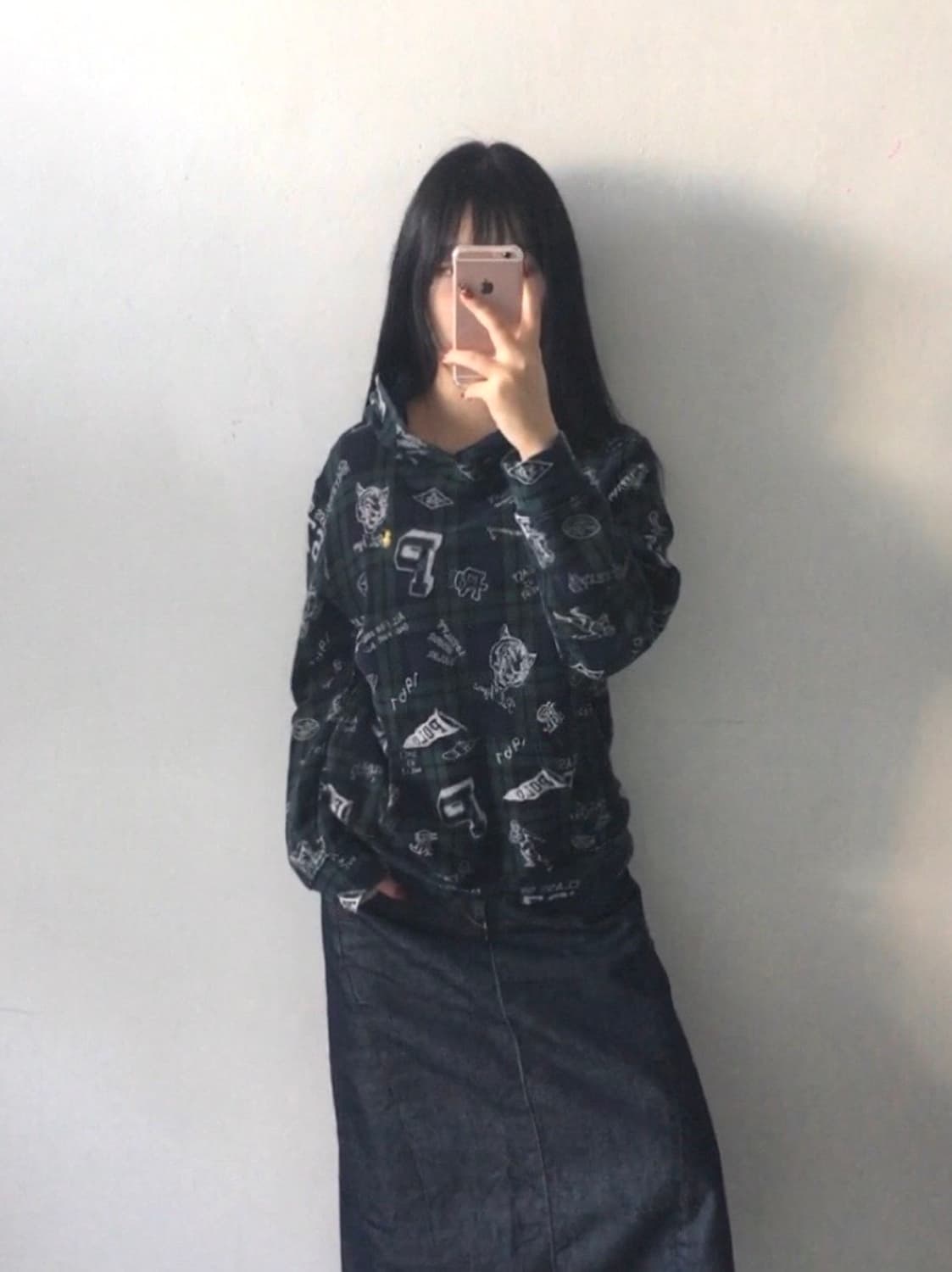 폴로 랄프로렌 체크패턴 후드티 상품이미지2