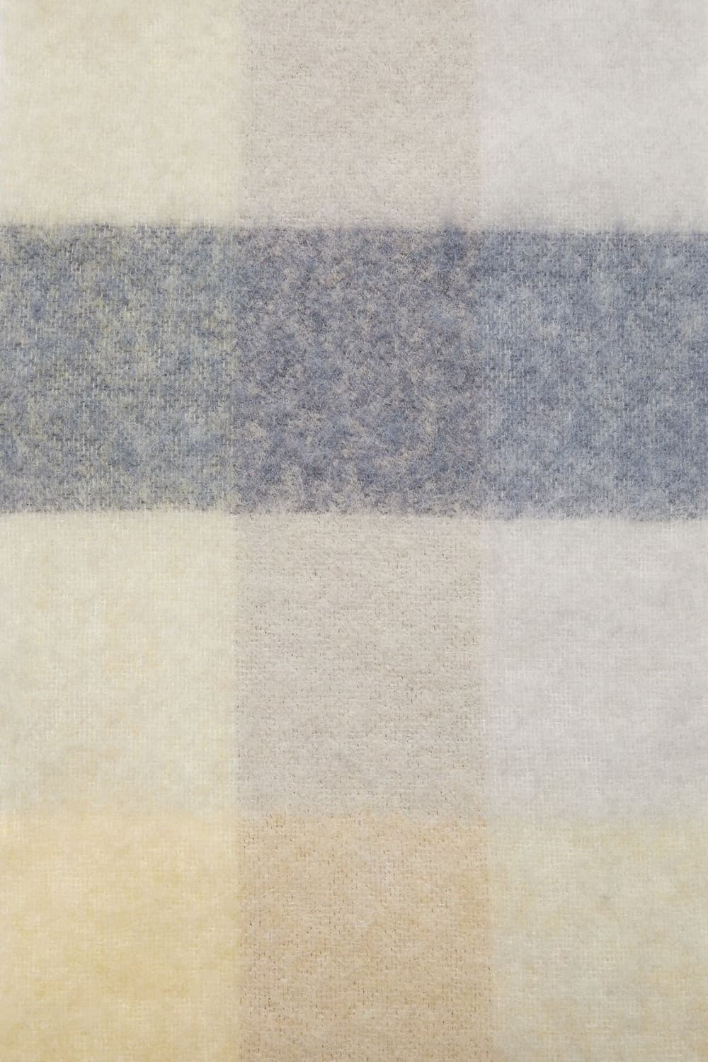 아크네 스튜디오 모헤어 체크 머플러 바닐라 베이지 상품이미지3