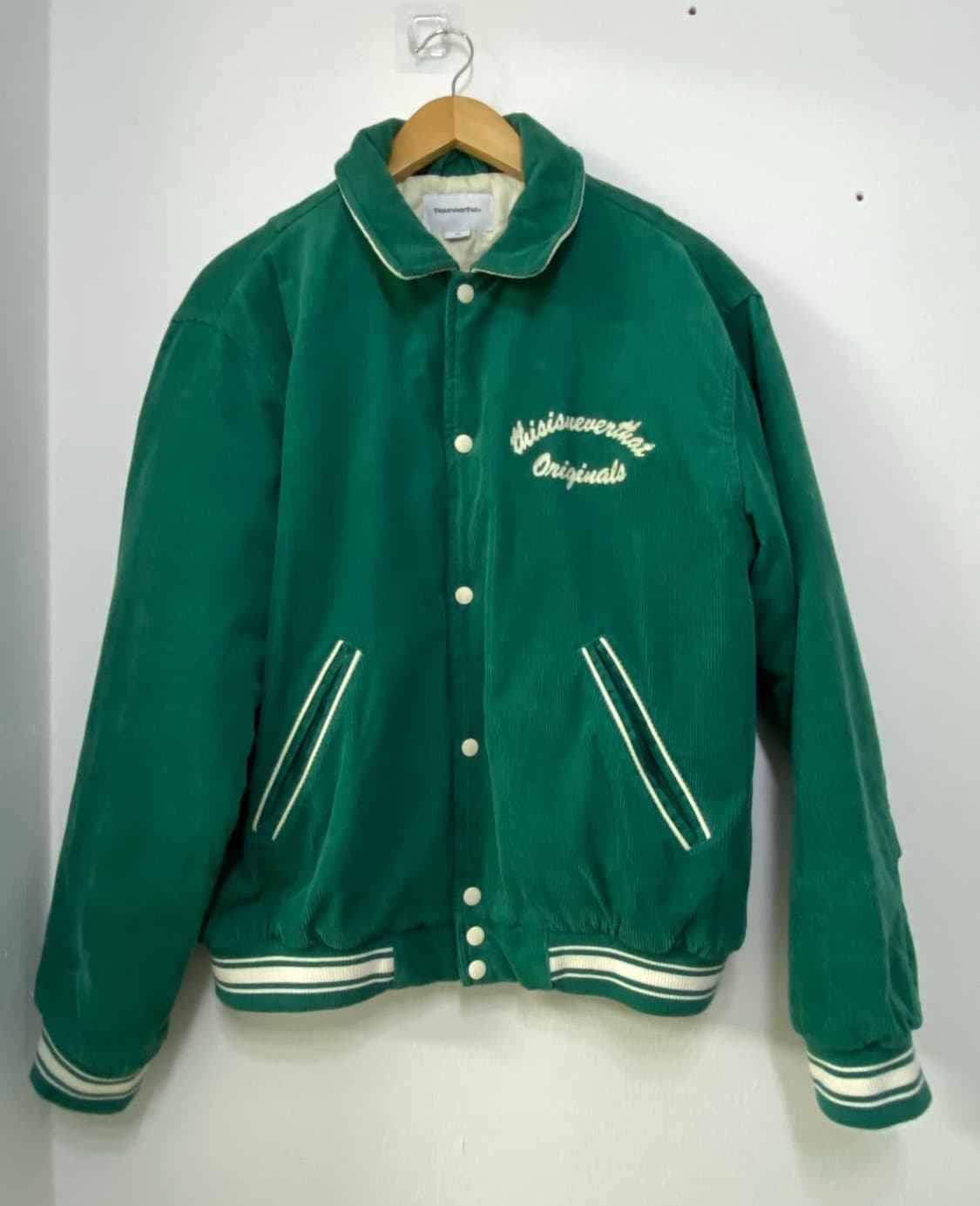 디스이즈네버댓 코듀로이 바시티 자켓 상품이미지4