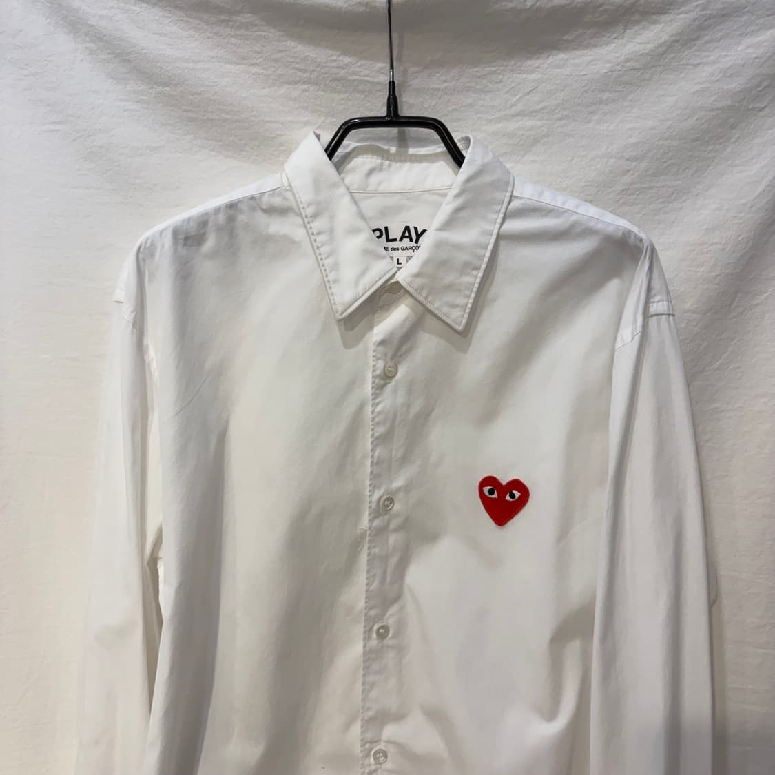 꼼데가르송 화이트 셔츠 남방 상품이미지2