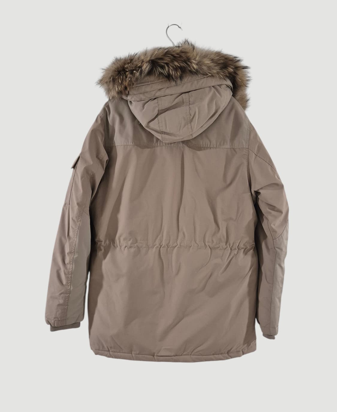 [100~105]커버낫 라쿤털 덕다운패딩 오버핏 상품이미지3