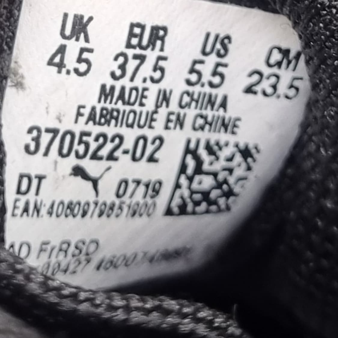 푸마 RS-X 윈터라이즈드 운동화235 상품이미지6