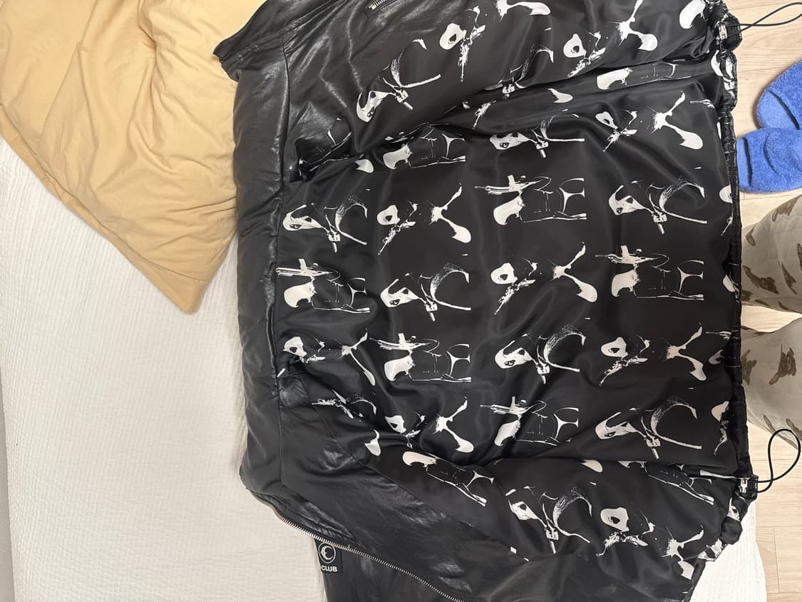 떠그클럽 레더패딩2사이즈 상품이미지3