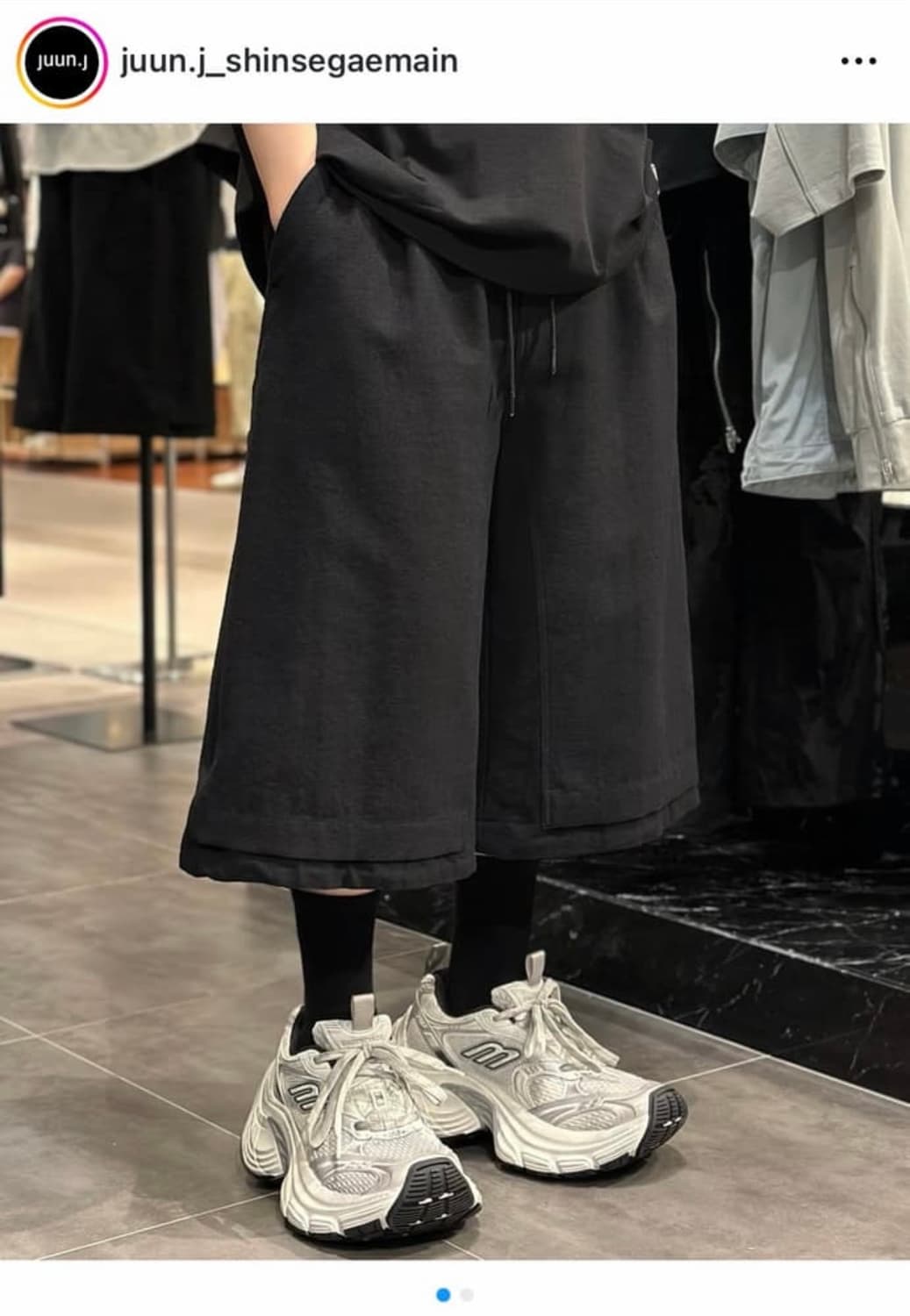 준지 버뮤다 팬츠 48. 상품이미지3