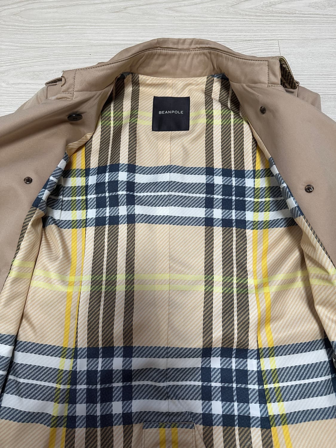 빈폴 여성 베이지 트렌치 코트 상품이미지6