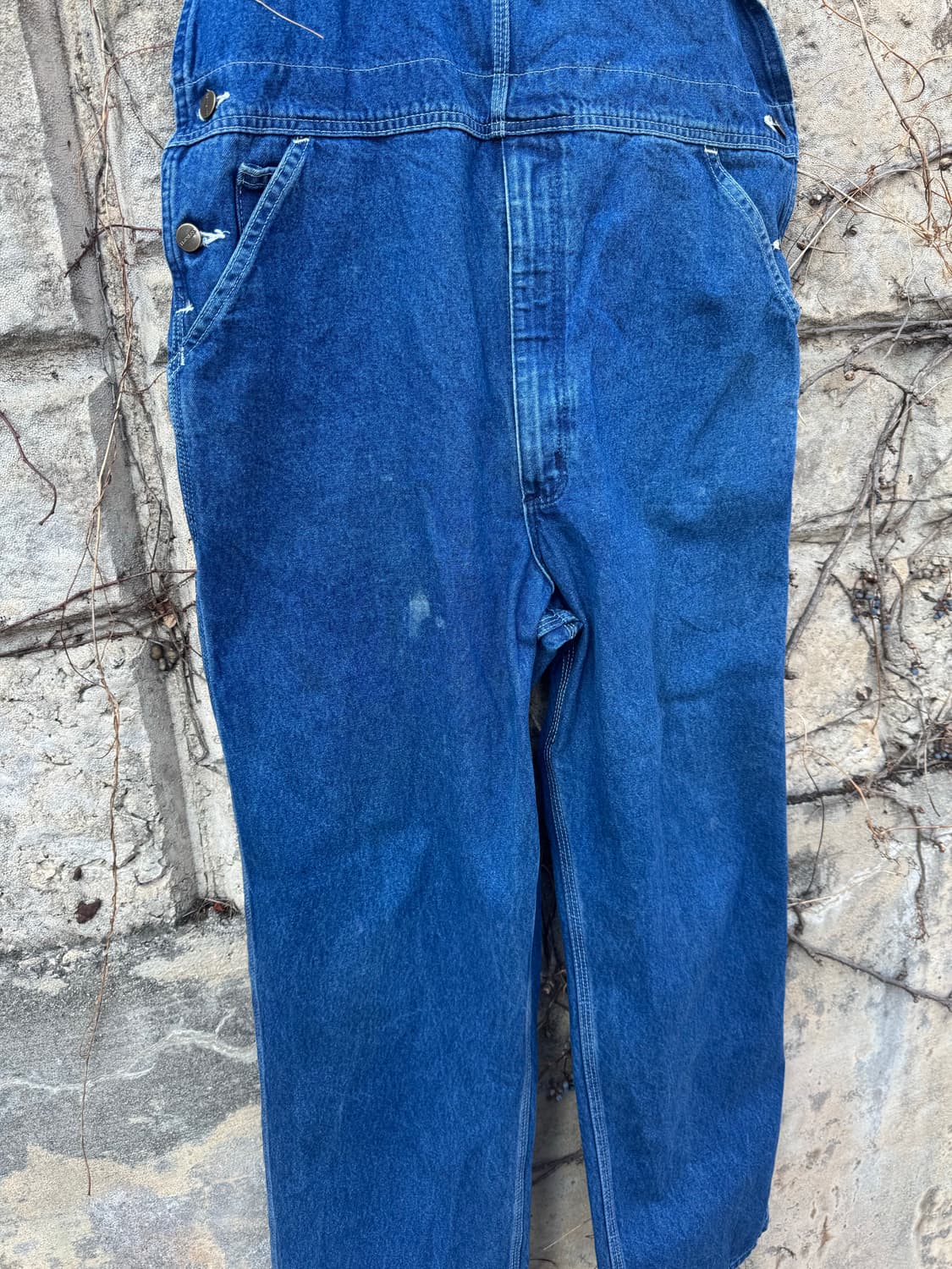 칼하트 빈티지 데님 오버롤 오버올 멜빵 팬츠 38 상품이미지5