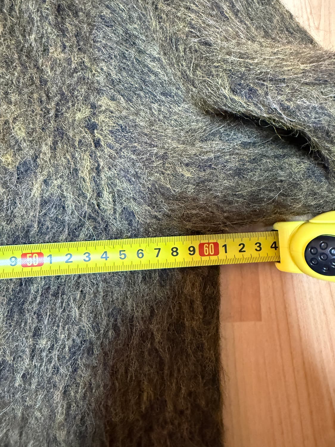 [48] 아워레가시 모헤어 가디건 올리브 멜란지 상품이미지4