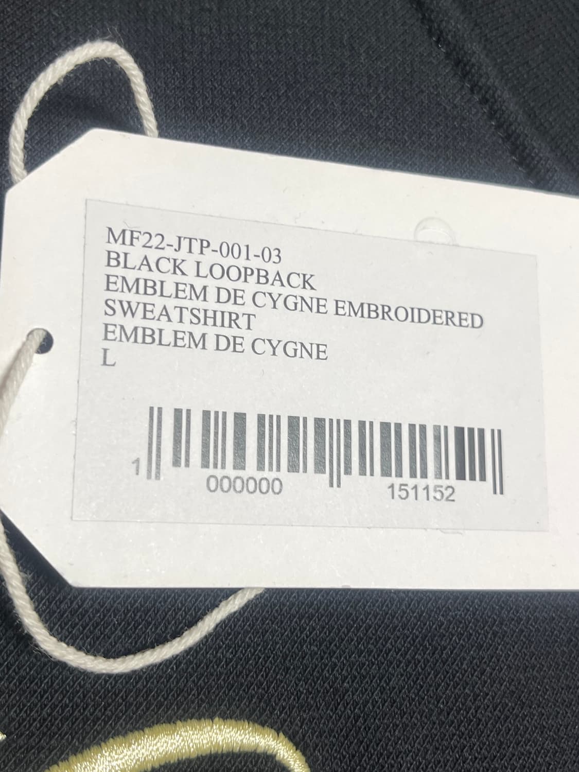 카사블랑카 백조 맨투맨(착샷) 상품이미지6