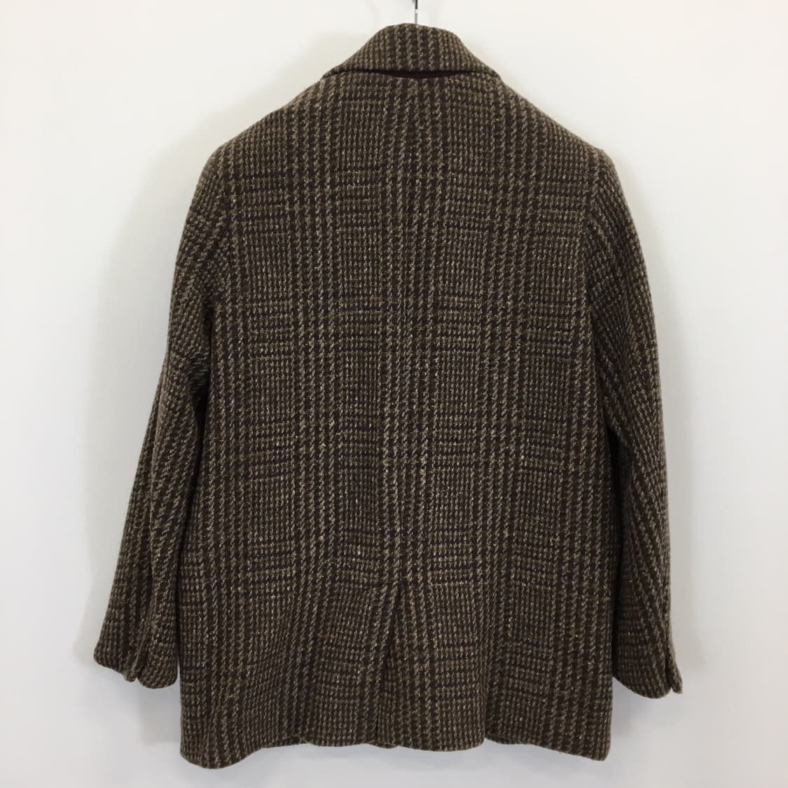 써스데이아일랜드 코쿤 실루엣 앙고라 더블자켓 85  상품이미지4