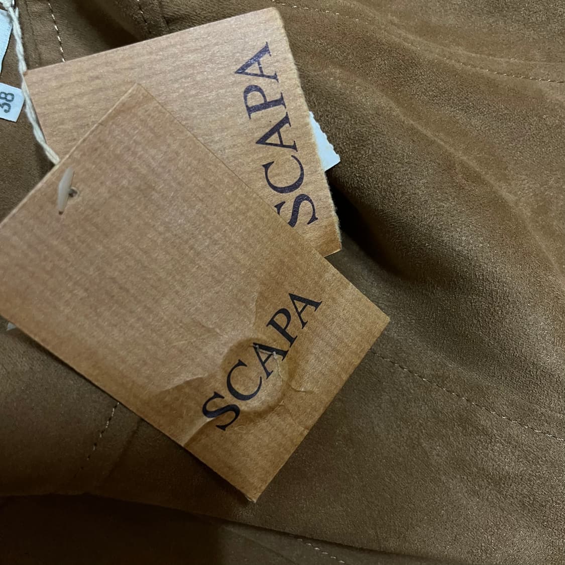 Scapa . 스웨이드 웨스턴 미디스커트 (새상품) 상품이미지6