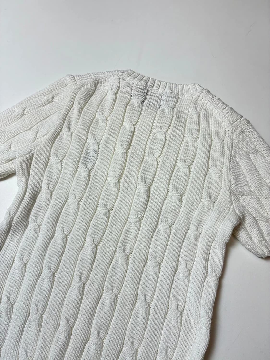 폴로 랄프로렌 큐알 신형 우먼스 반팔 니트 PN8624 상품이미지5