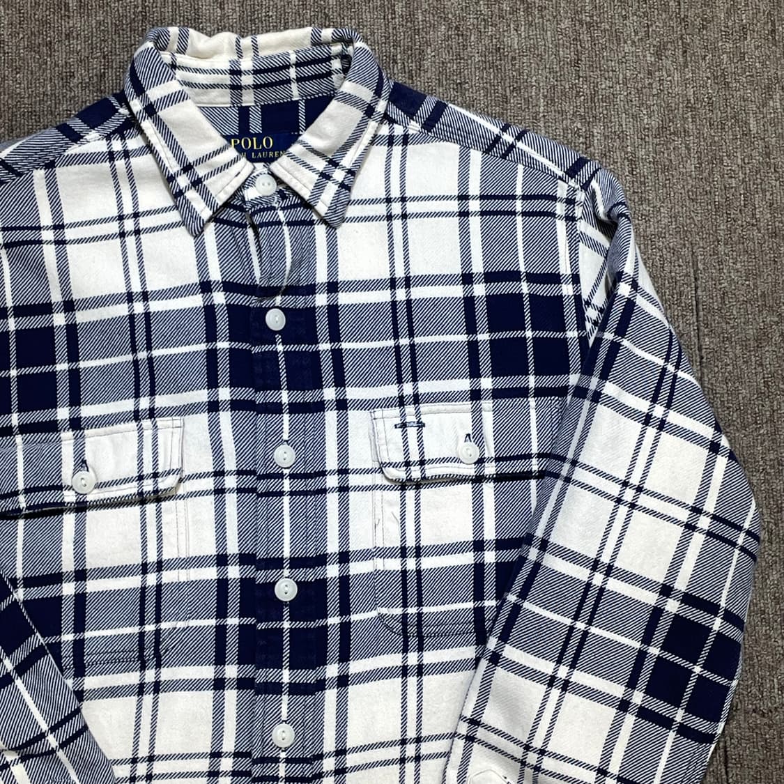 (M/M) POLO 폴로 랄프로렌 체크 셔츠    상품이미지4