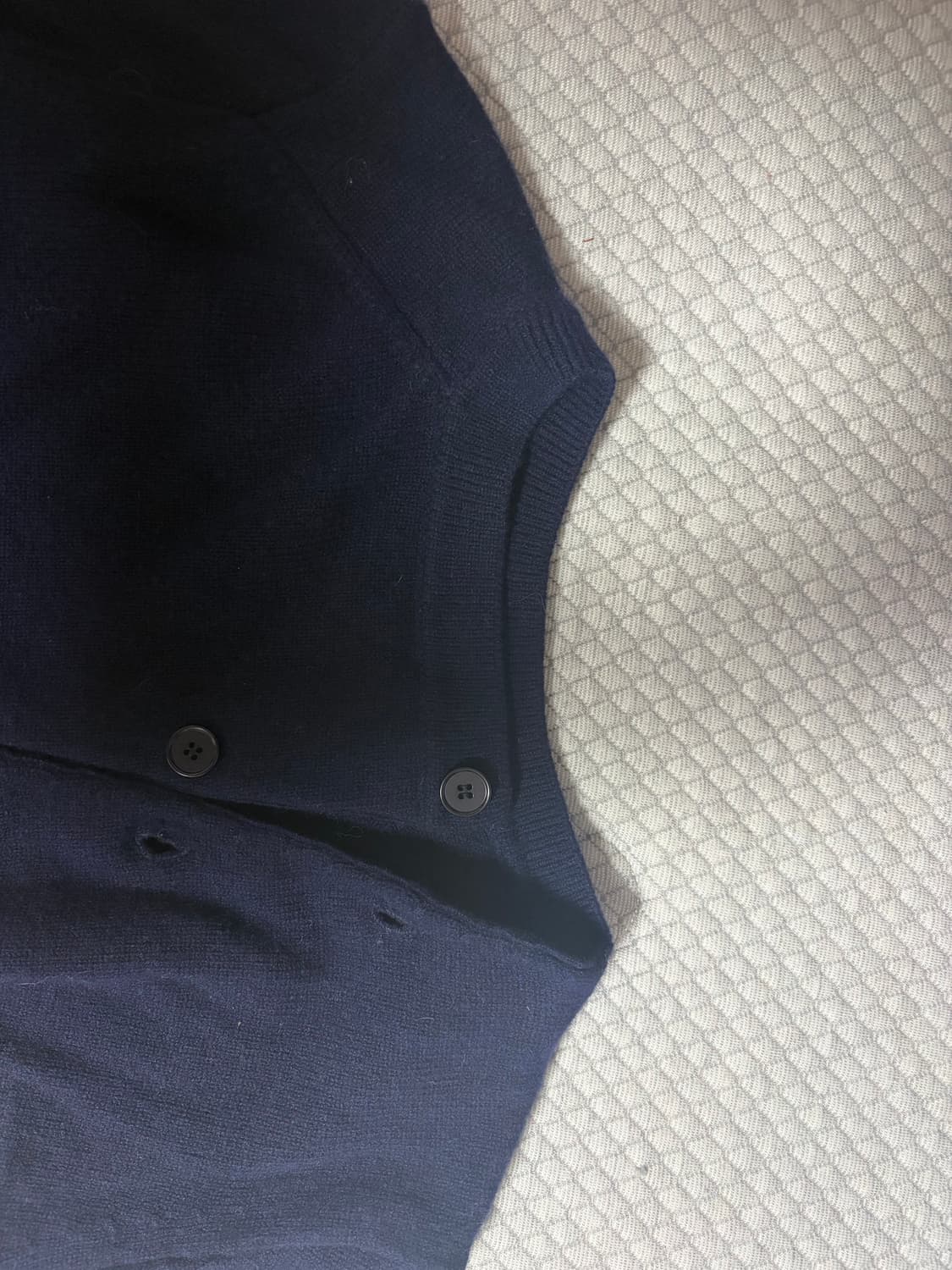 ÉÉ 2 way cardigan navy M 상품이미지5