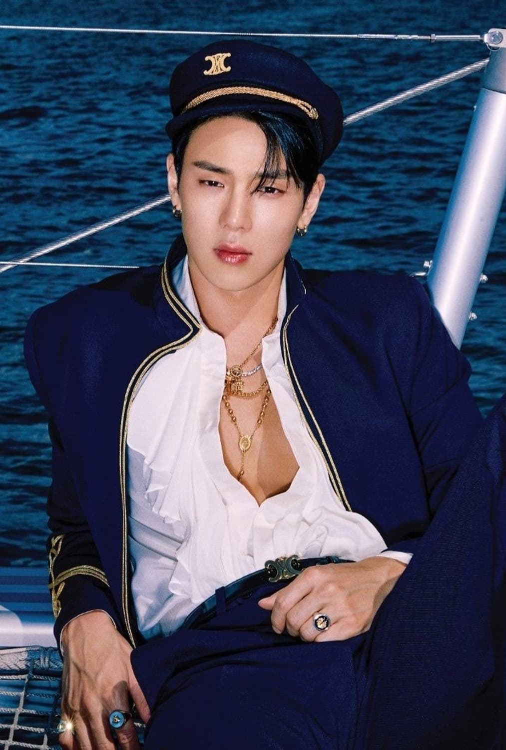 [블랙핑크 리사님 착용] 셀린느 23fw 트리옹프 세일러캡 상품이미지1