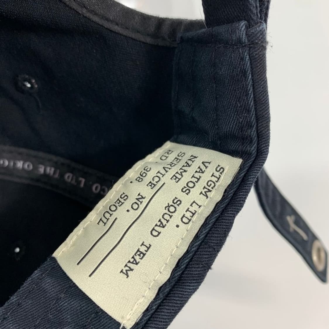 스티그마 바토스 소사이어티 십자가 자수 볼캡 상품이미지6