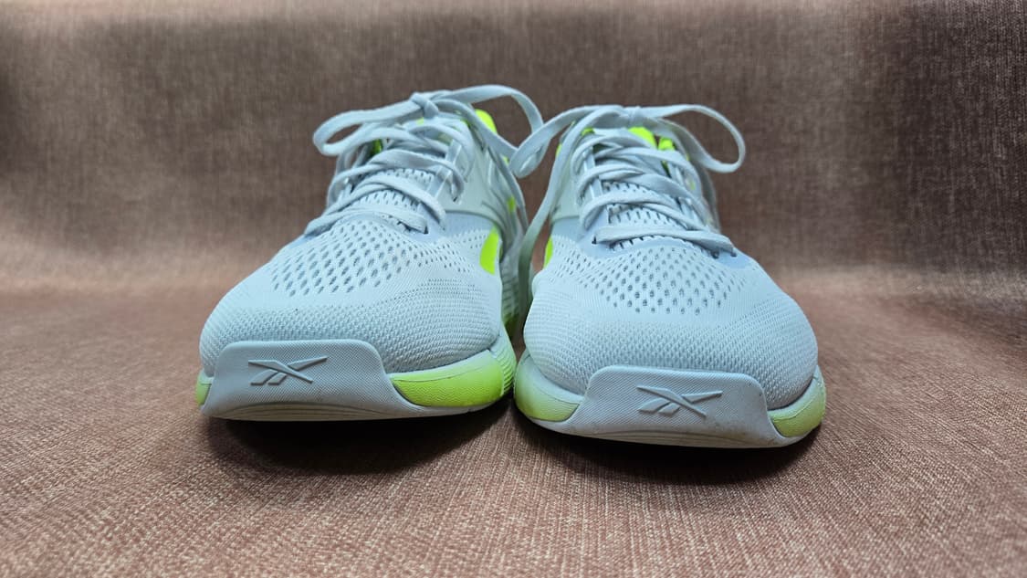 리복 미착용 310mm- 나노 짐 문 화이트  라임 트레이닝 스니커즈 상품이미지3