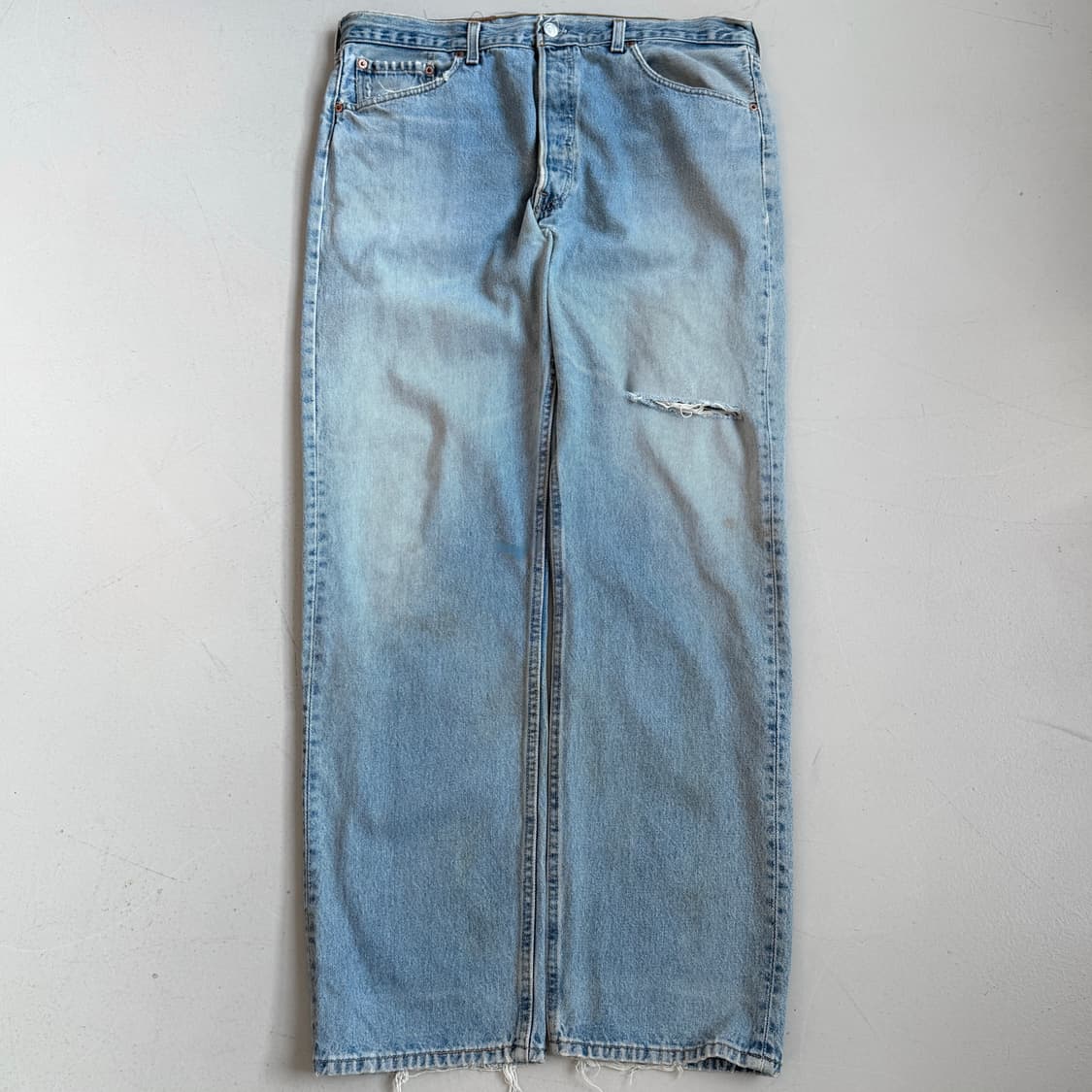 리바이스 90s 501 USA 워싱 데님팬츠 상품이미지2
